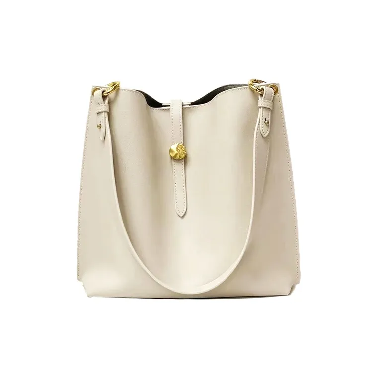 YOCAMU Genuine Leather Tote Bag Shopping Bag Portable Crossbody Bag Shoulder Bag Women's Multicolor-13