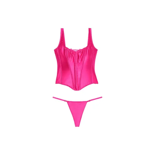 Victoria's Secret VERY SEXY Pajama Set Women's Barbie Pink