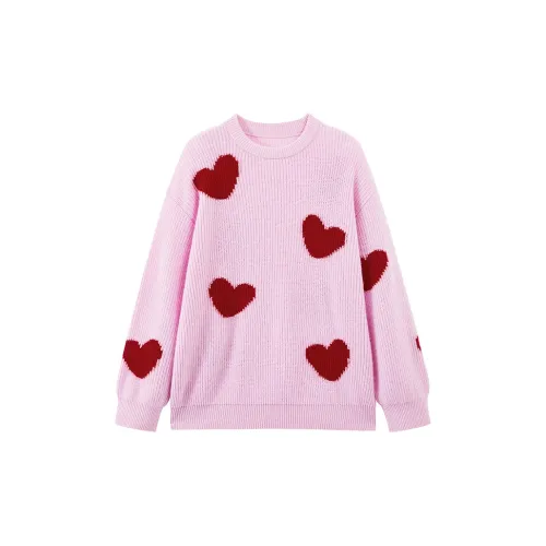 URLAZH Sweaters Women's Pink