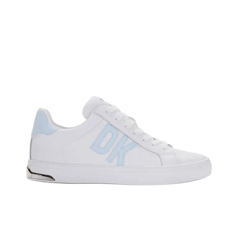DKNY BENI Low-Top Skateboard Shoes Women's White-1