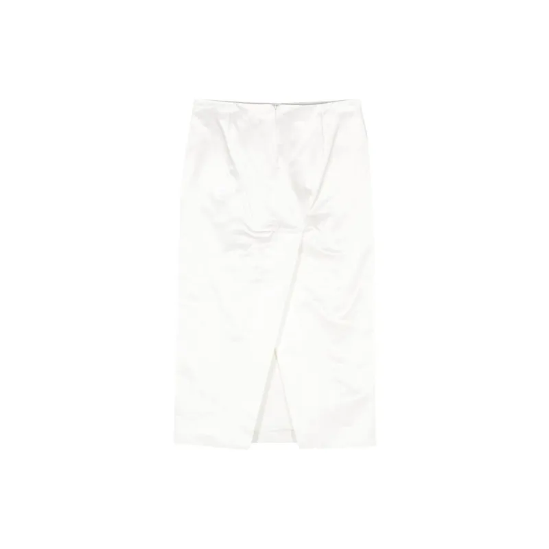 SportMax Zip Detailed High Waist Skirt-1