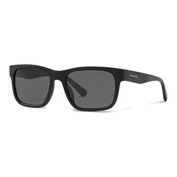 COACH   Square Sunglasses Unisex Black