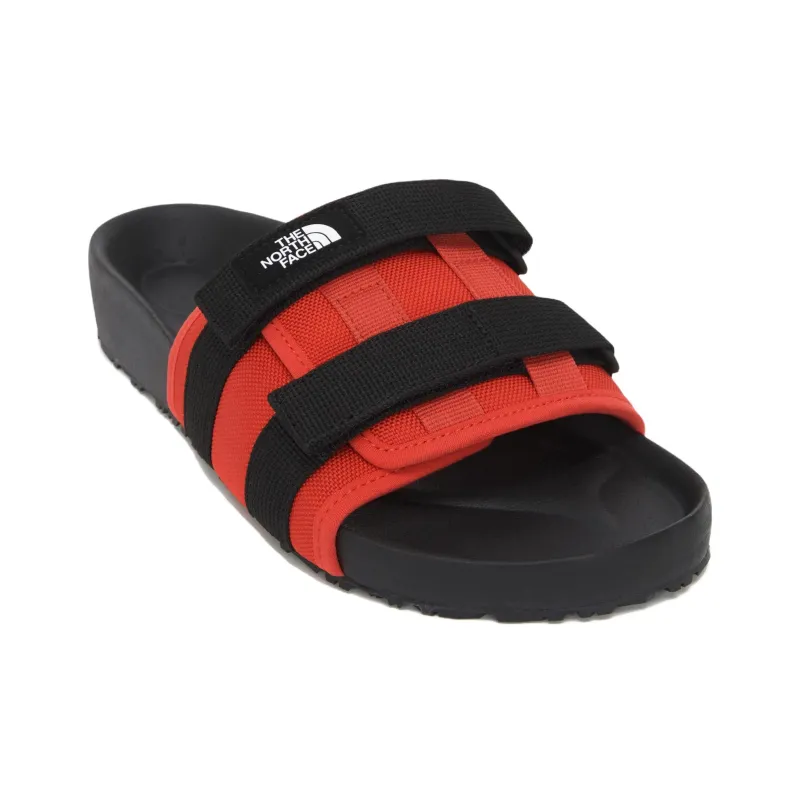 THE NORTH FACE Quick Dry Slide Slippers Unisex Red Korean Style-2