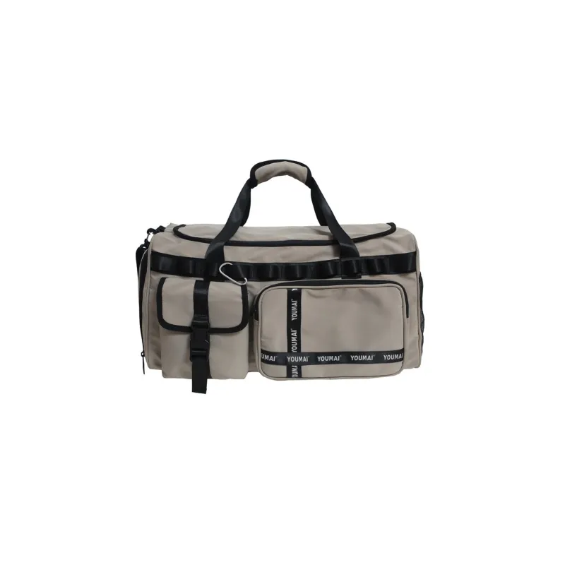 NIGEER Nylon Travel Bag Unisex Black Pink/Green Yellow/Denim Blue/Khaki-18
