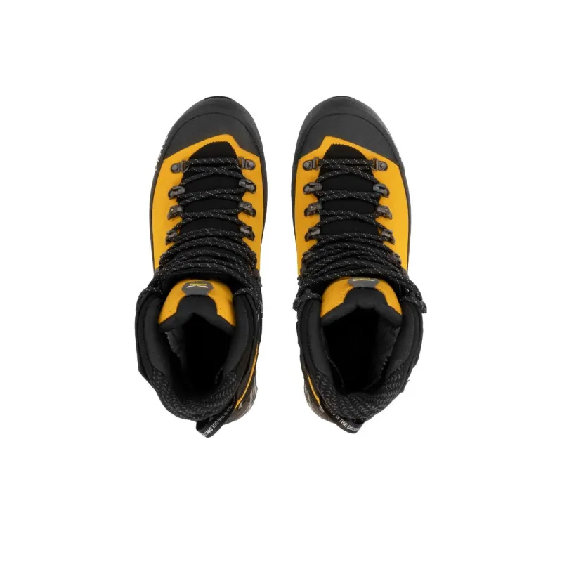 SALEWA ORTLES ASCENT MID GORE-TEX Anti-Slip And Wear-Resistant Water-Resistant High-Top Trekking Shoes Men's Yellow-2