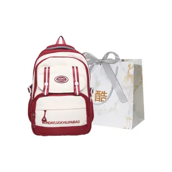 Cool Nylon Backpack Women's Red/Blue/Black/Khaki Purple