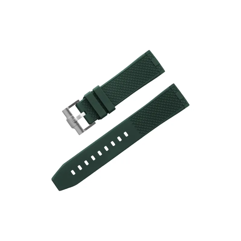 VAGENARI Watch Band Rubber Strap Compatibility For Bellamy Mechanical Chronograph B01 42mm Unisex-6