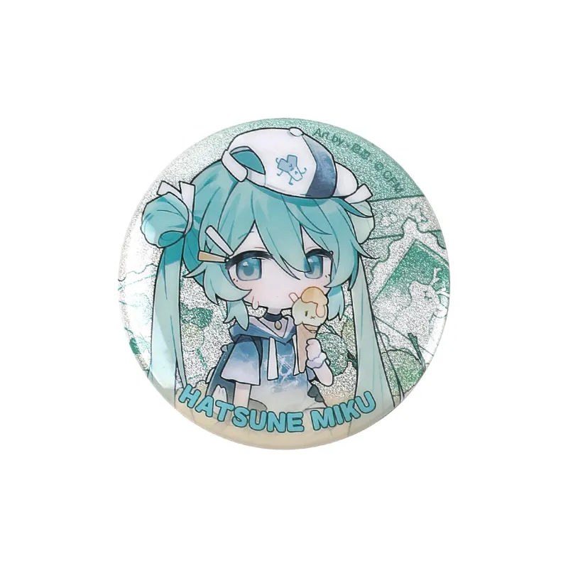 Kinbor Hatsune Miku Badge Go On A Picnic Collection Badges-4