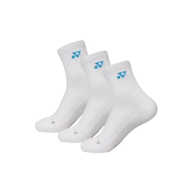 YONEX Mid Calf Socks Men's 3 Pack-2
