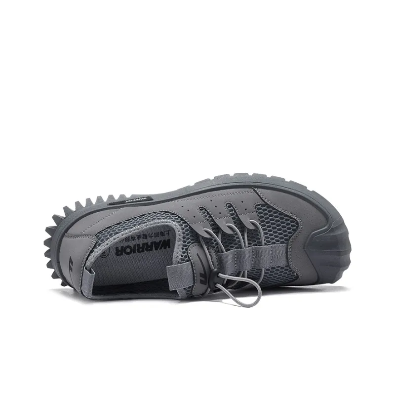 WARRIOR Outdoor Shoes Men Low Top Gray-2
