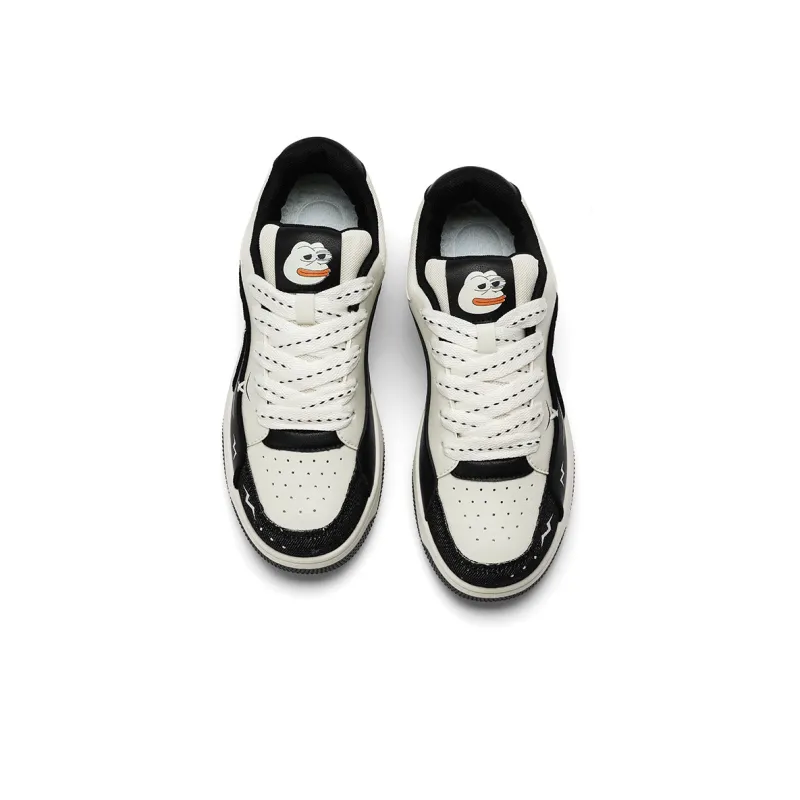 Pepe The Frog Low Top Skateboard Shoes Unisex-3