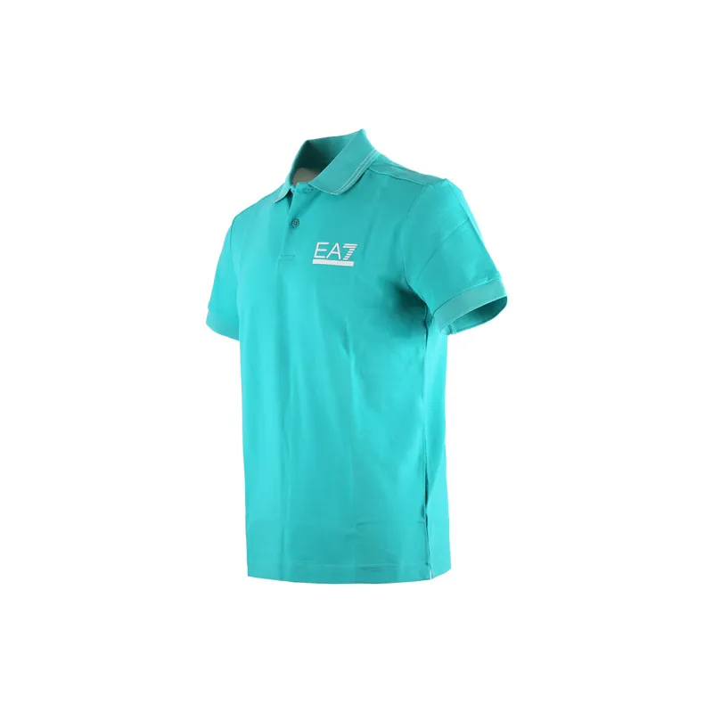 EMPORIO ARMANI EA7 Polo Shirt Men's Green-2