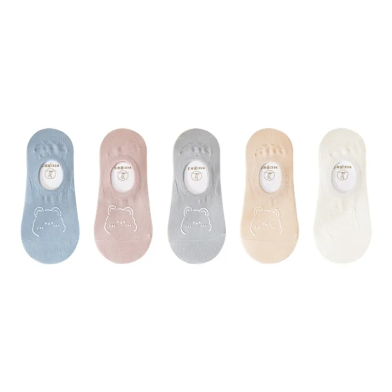 AOKANG No Show Socks Women's 5 Pack-18