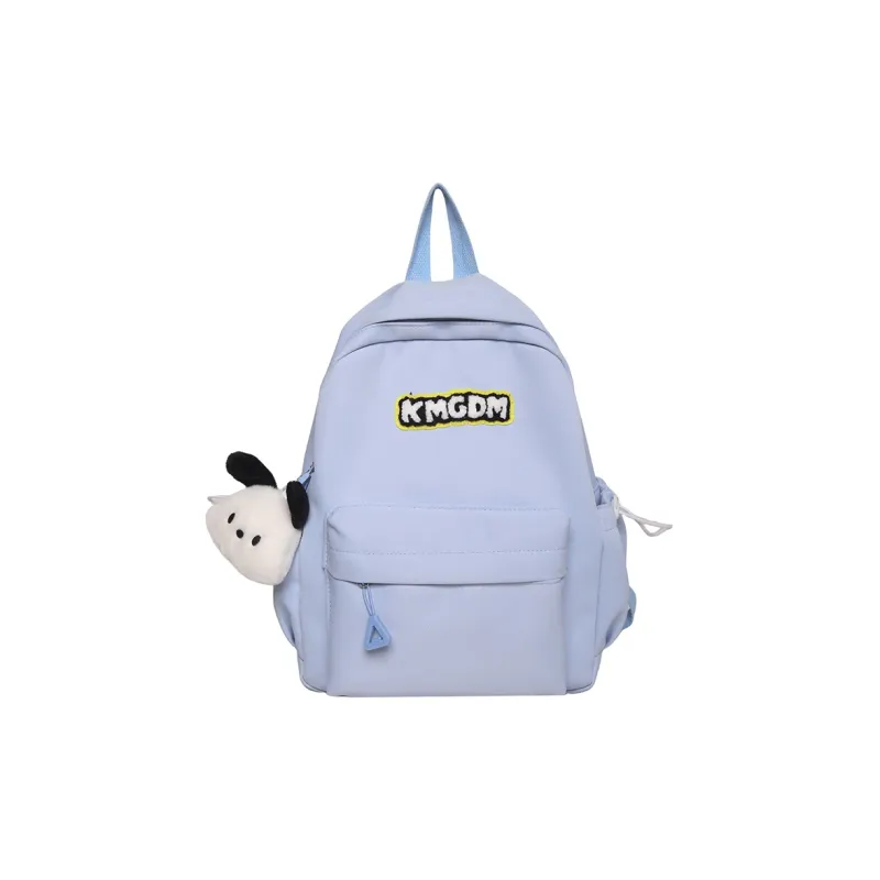 Alcohol Dragon Nylon Backpack Regular Unisex Pink/White/Black/Blue/Yellow-0