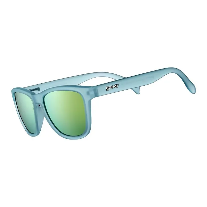 Goodr - Square Sunglasses Unisex Blue-0