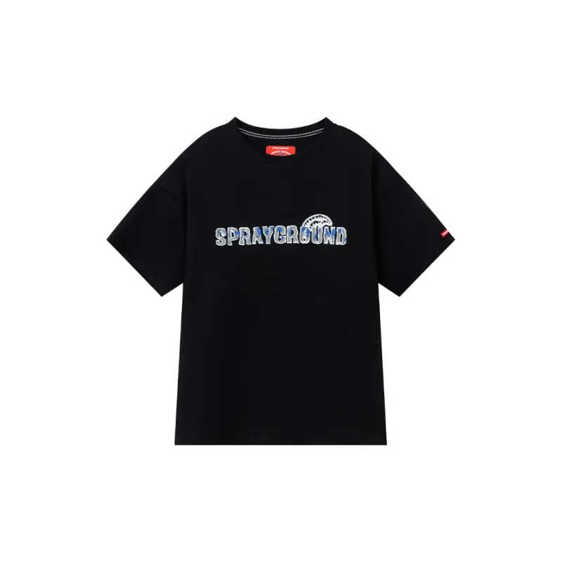 SPRAYGROUND Crew Neck Short Sleeved T Shirts Unisex-7