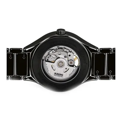 RADO Realme Collection Automatic Mechanical Movement Unisex Watch 40mm Black Dial Ceramic Watch Case Ceramic Strap-2
