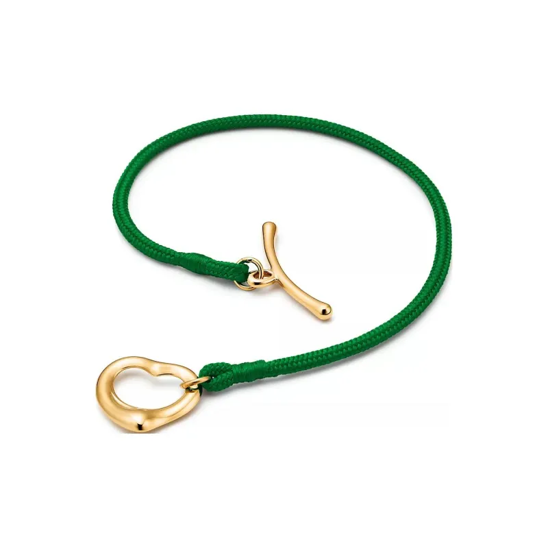 TIFFANY & CO. 18K Gold Bracelets Women's Green-1