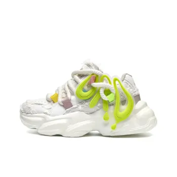 ORD Low Top Chunky Sneakers Unisex Neon Green