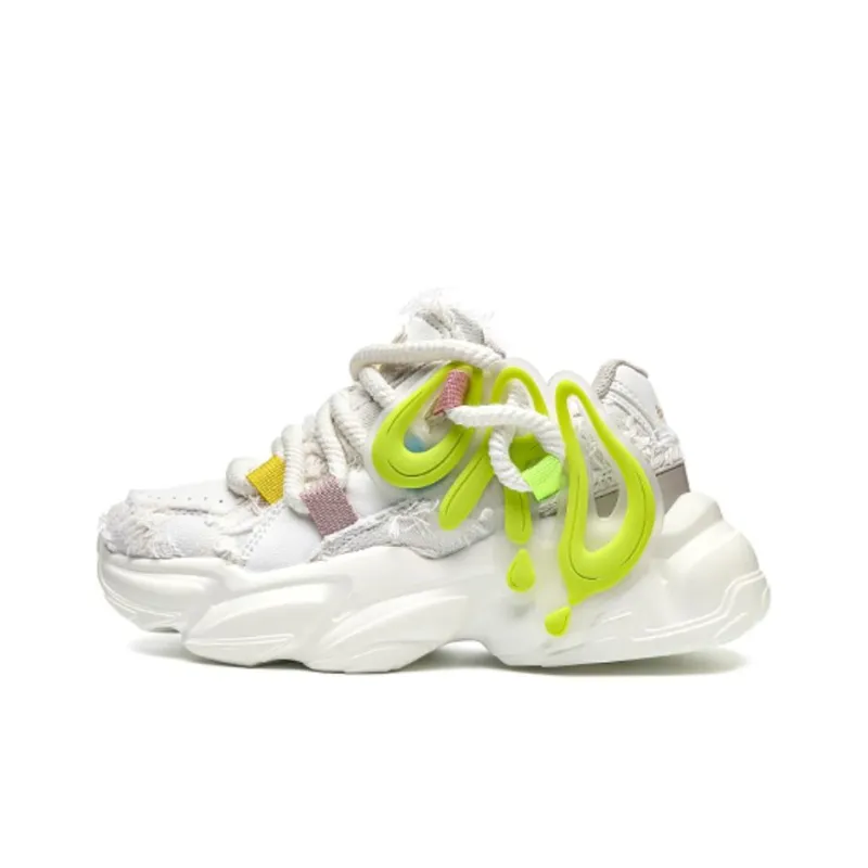 ORD Low-Top Chunky Sneakers Unisex Neon Green-0
