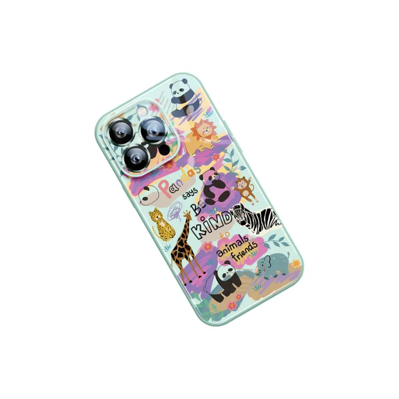 Sen Dog Glass Material Phone Cases Applicable To IPhone15Promax/Pro/Plus/14/13/12 Original Design Artistic-20