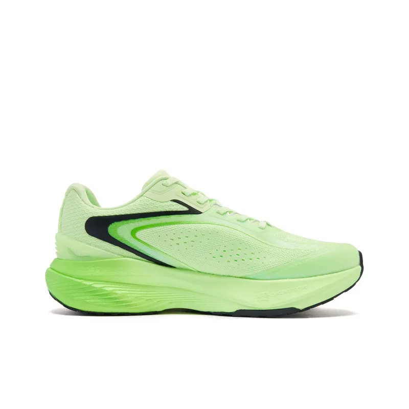 QIAODAN Shadow 1.0 Running Shoes Men Low Top Seagull Cyan/Black-1