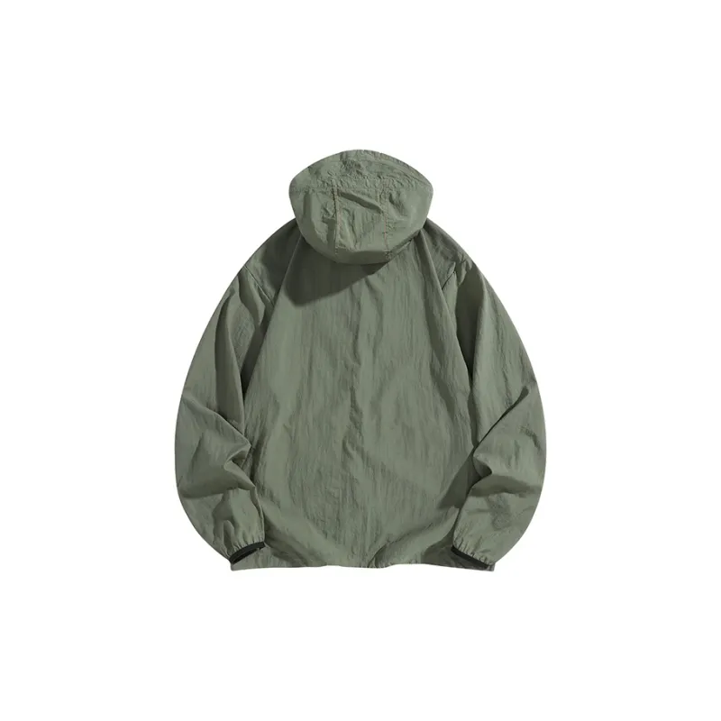 MIIOW Lightweight Breathable Hooded Zip Closure Sun Protection Clothing Couple Women's-13