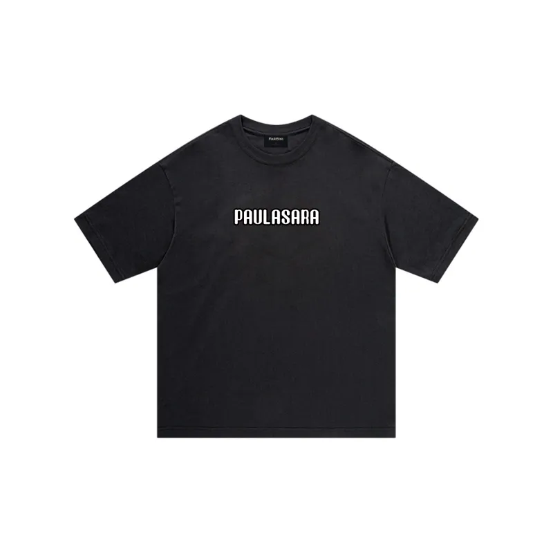 PAULASARA Short Sleeved T Shirts Unisex-1