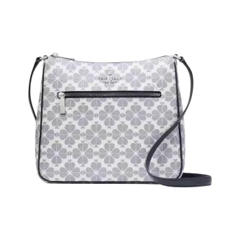 Kate Spade PVC Flower Shovel Shoulder Bag, Crossbody Bag Women's Marine Blue Multicolor
