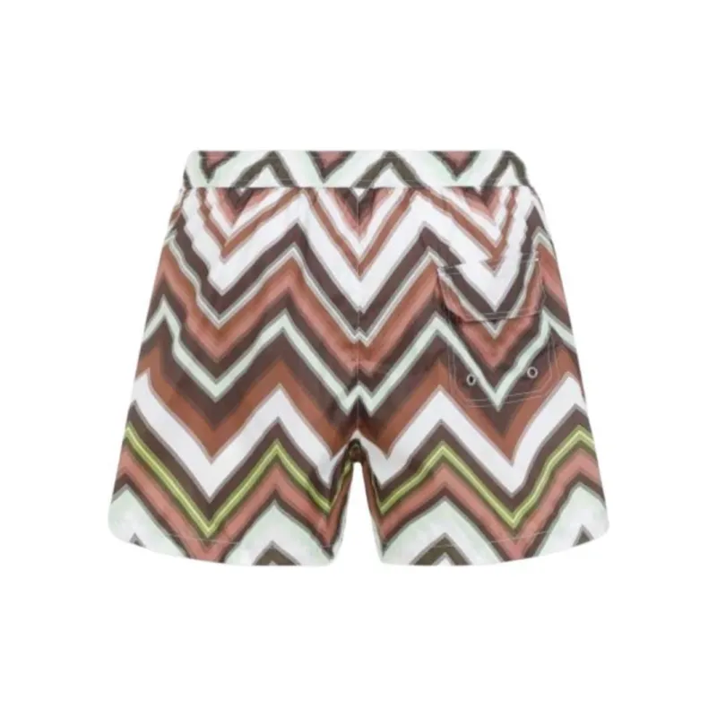 MISSONI Swimming Shorts Men's Brown-1