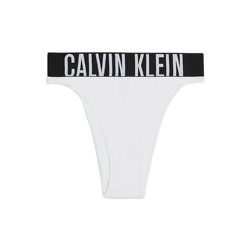 CK/Calvin Klein HIGH LEG TANGA Underpants Europe Version Women's 1 Pack White-0
