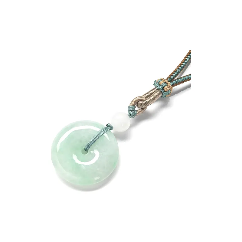 Abby's Wonderland Glutinous Jade Jadeite Necklaces Unisex-2