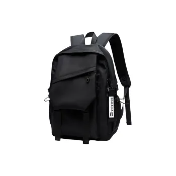 MOYYI Oxford Backpack Large Size Unisex Gray/Black