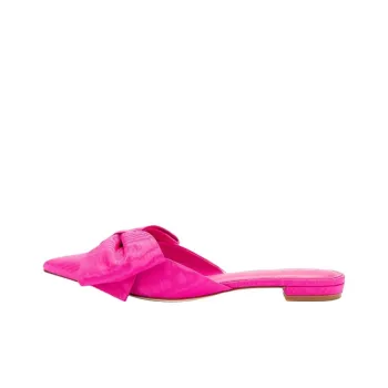 Larroude Wrap-toe Slippers Women's Pink
