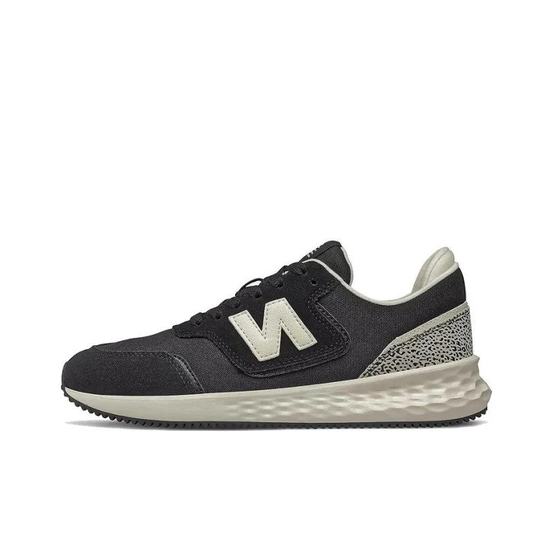 New Balance NB X-70 Cushioning Anti-Slip Wear-Resistant Breathability Low-Top Sports Casual Shoes Women's Black-0