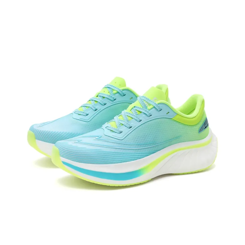 SOONFLY Running Shoes Men Low Top Green-2