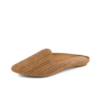 Kacey Devlin Rubber Sole Woven Slip Resistant Closed Toe Slippers Women's