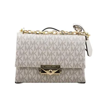 MICHAEL KORS PVC Small Square Bag Envelope Bag Shoulder Bag Crossbody Bag Regular Women's White
