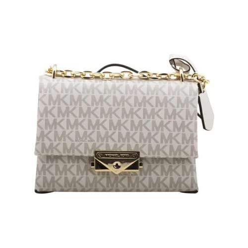 MICHAEL KORS PVC Small Square Bag Envelope Bag Shoulder Bag Crossbody Bag Regular Women's White