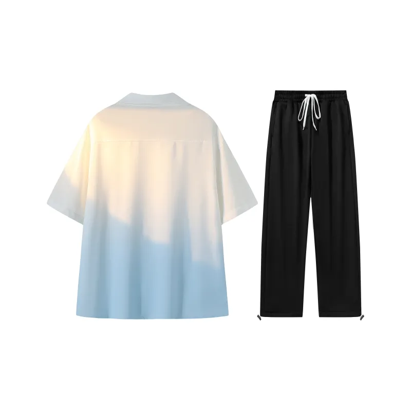 A.X.S.K Shirt Matching Set Unisex-1