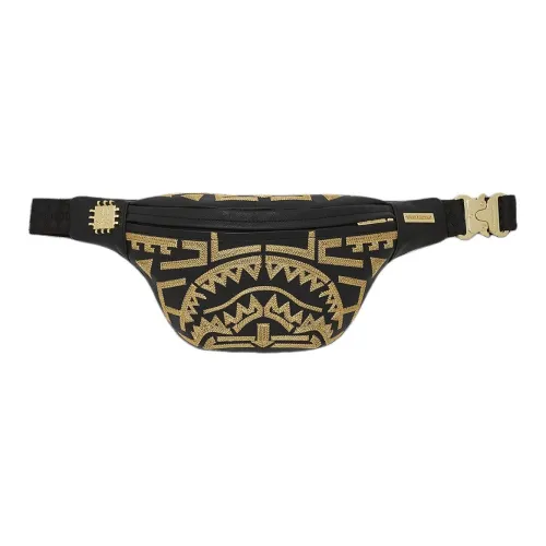 SPRAYGROUND Fanny Packs Black/Gold