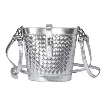 Moran & Karly Top Grain Cow Leather Bucket Bag, Shoulder Bag, Crossbody Bag Women's