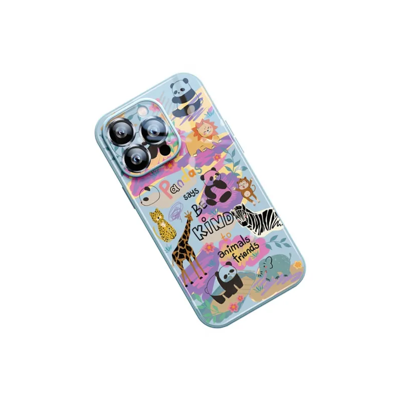 Sen Dog Glass Material Phone Cases Applicable To IPhone15Promax/Pro/Plus/14/13/12 Original Design Artistic-1