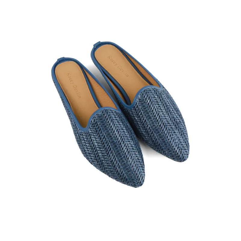 Kacey Devlin Rubber Sole Woven Slip Resistant Closed Toe Slippers Women's-9
