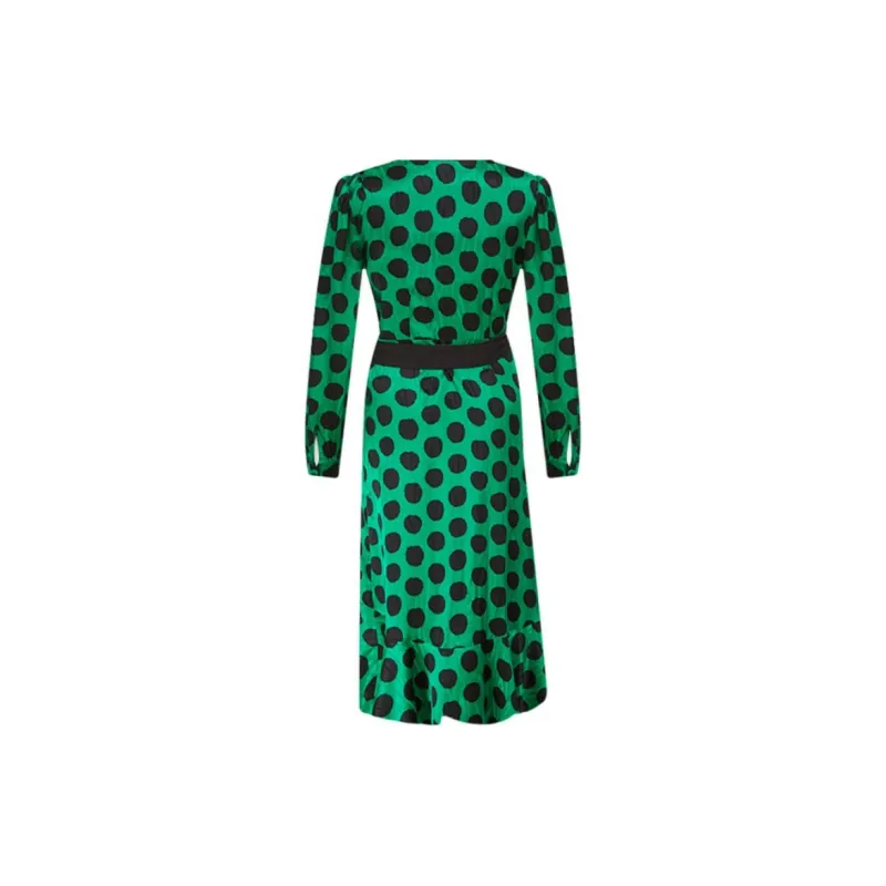 DVF Diane Von Furstenberg Long-Sleeved Dresses Women's Green-1