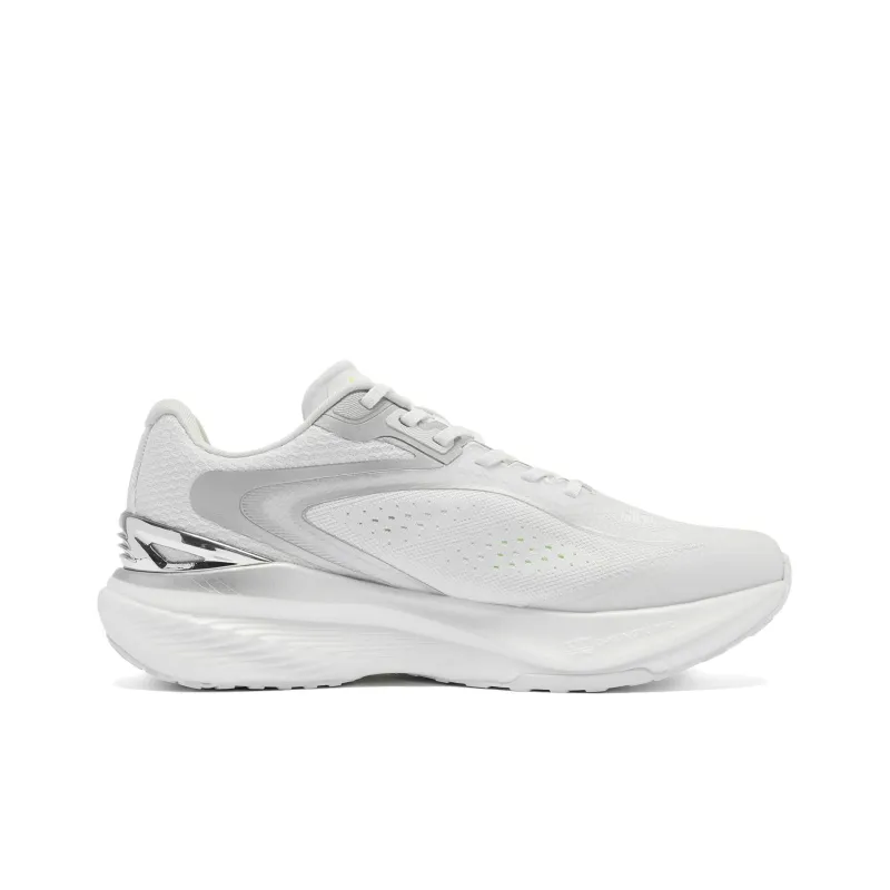 QIAODAN Shadow 1.0 Running Shoes Men Low Top Jordan White/Silver-1