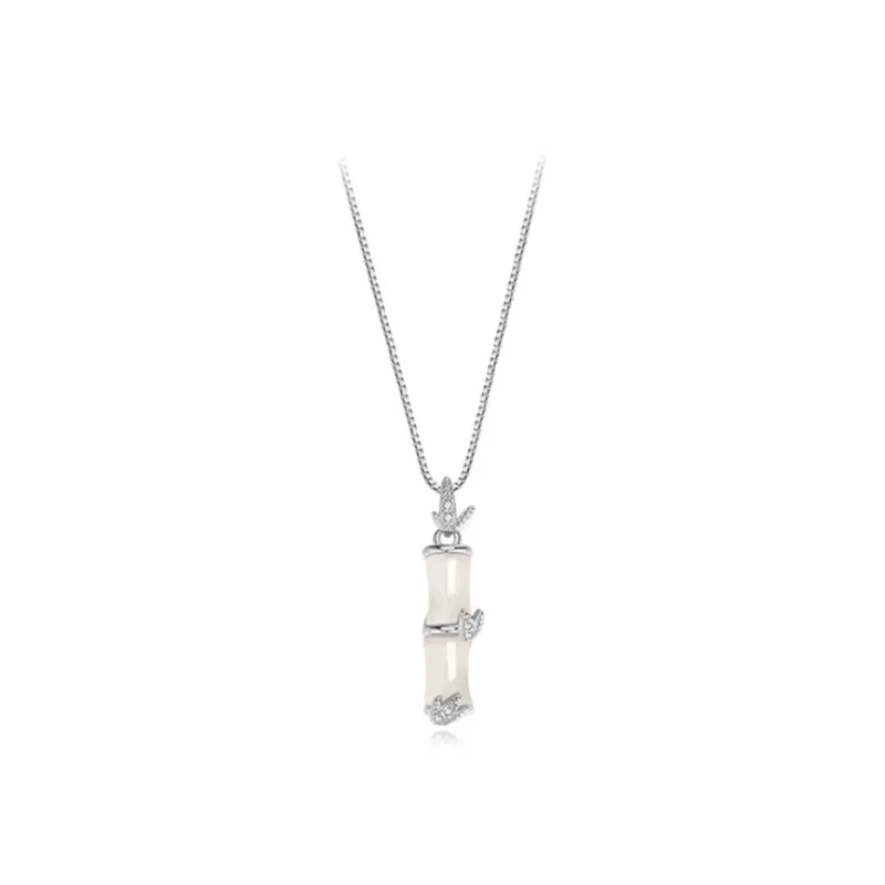 Chongqing Gold Store Chalcedony Jade Necklaces Unisex-0