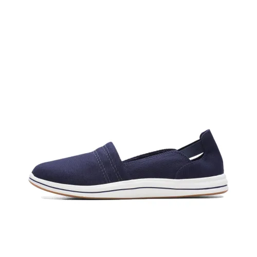 Clarks Casual Shoes Women's Low-Top Dark Marine Blue