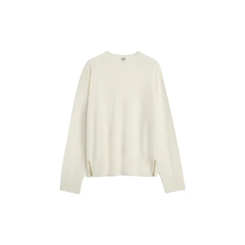 TOTEME Cashmere Sweaters Women's Egg Cream White