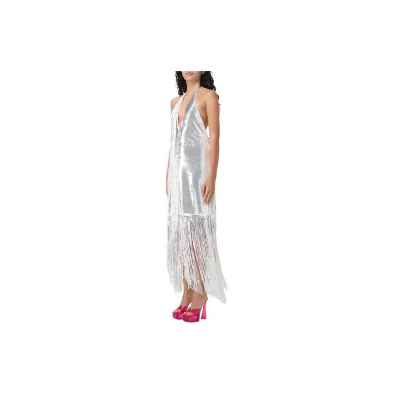 Rotate Sleeveless Dress Women's White-2